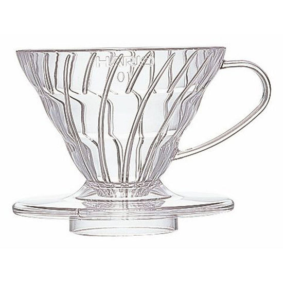 HARIO COFFEE DRIPPER V60 01 CLEAR PLASTIC