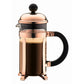 BODUM CHAMBORD COFFEE MAKER 3 CUP 0.35L/12OZ - GLASS, COPPER LID