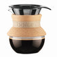 BODUM POUR OVER COFFEE MAKER WITH PERMANENT FILTER, 0.5 L, 17 OZ