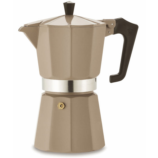 PEZZETTI ITALEXPRESS ALUMINIUM MOKA POT - 6 CUP DOVE GREY