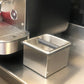 COUNTER TOP KNOCK BOX WITH REMOVEABLE KNOCK BAR