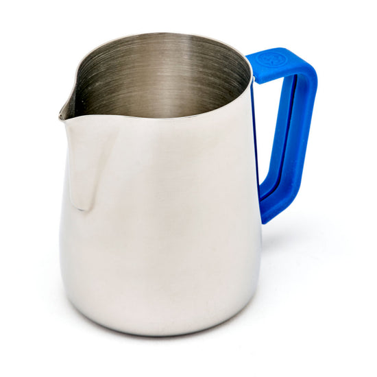 RHINOWARES BLUE HANDLE GRIP FOR MILK PITCHER  350ML