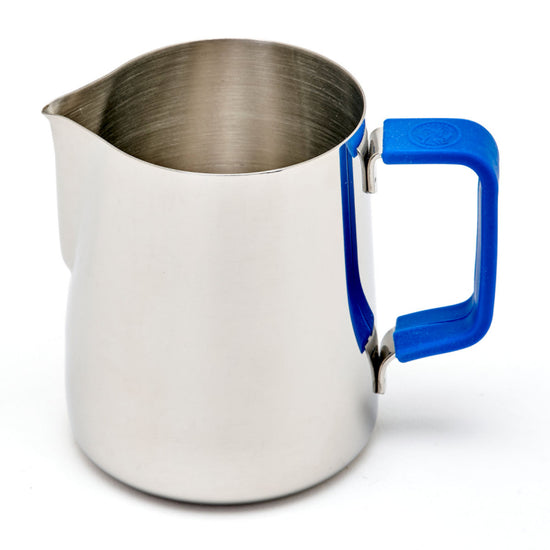 RHINOWARES BLUE HANDLE GRIP FOR MILK PITCHER  600ML