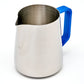 RHINOWARES BLUE HANDLE GRIP FOR MILK PITCHER  1 LITRE