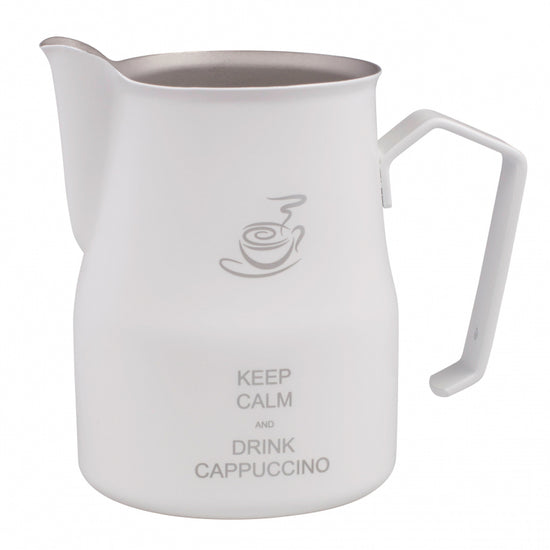 MOTTA PROFESSIONAL MILK JUG 500ML - WHITE KEEP CALM