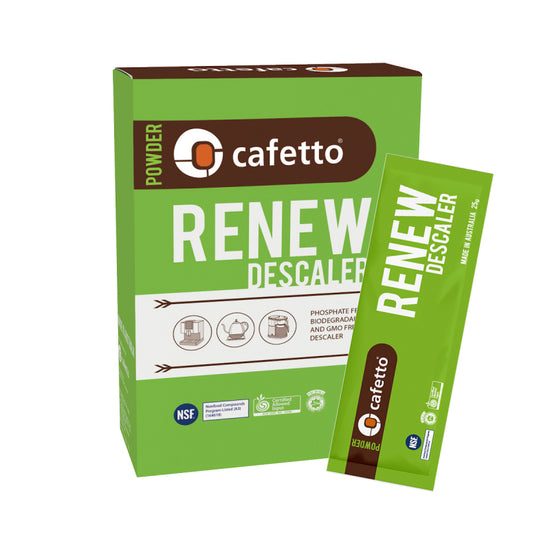 CAFETTO RENEW DESCALER POWDER 4 X 25 GRAM