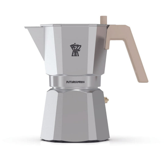 PEZZETTI FUTUREXPRESS MOKA POT - 6 CUP ALUMINIUM