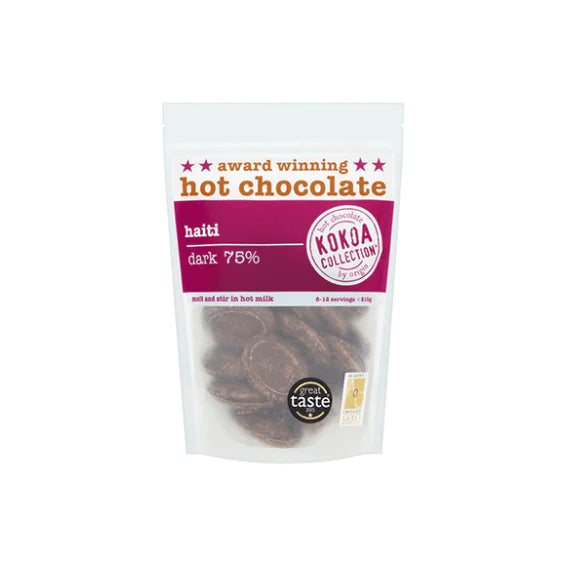 Kokoa Collection 75% Haiti Hot Chocolate Tablets